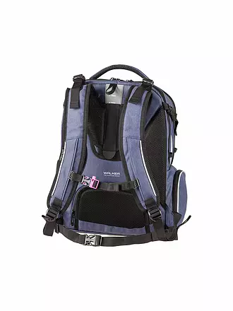 WALKER | Schulrucksack Campus Evo Wizzard Blue Ivy Pink | 